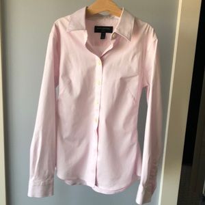 Banana Republic pink blouse